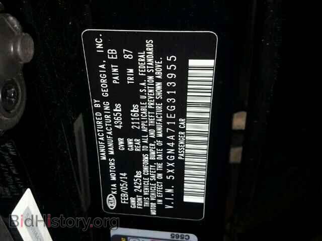 2014 KIA OPTIMA - VIN: 5XXGN4A71EG313955 - Photo 10