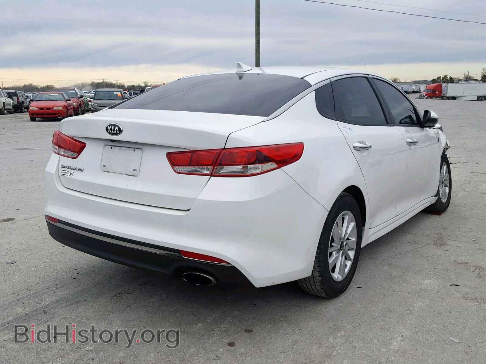 2017 KIA OPTIMA - VIN: 5XXGT4L36HG166424 - Фото 4