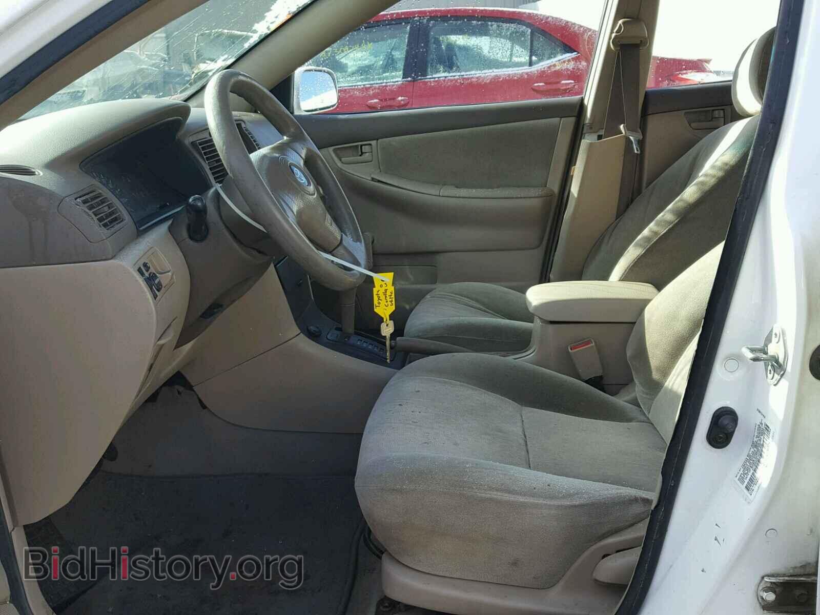 2003 TOYOTA COROLLA - VIN: 2T1BR32E73C021530 - Photo 5
