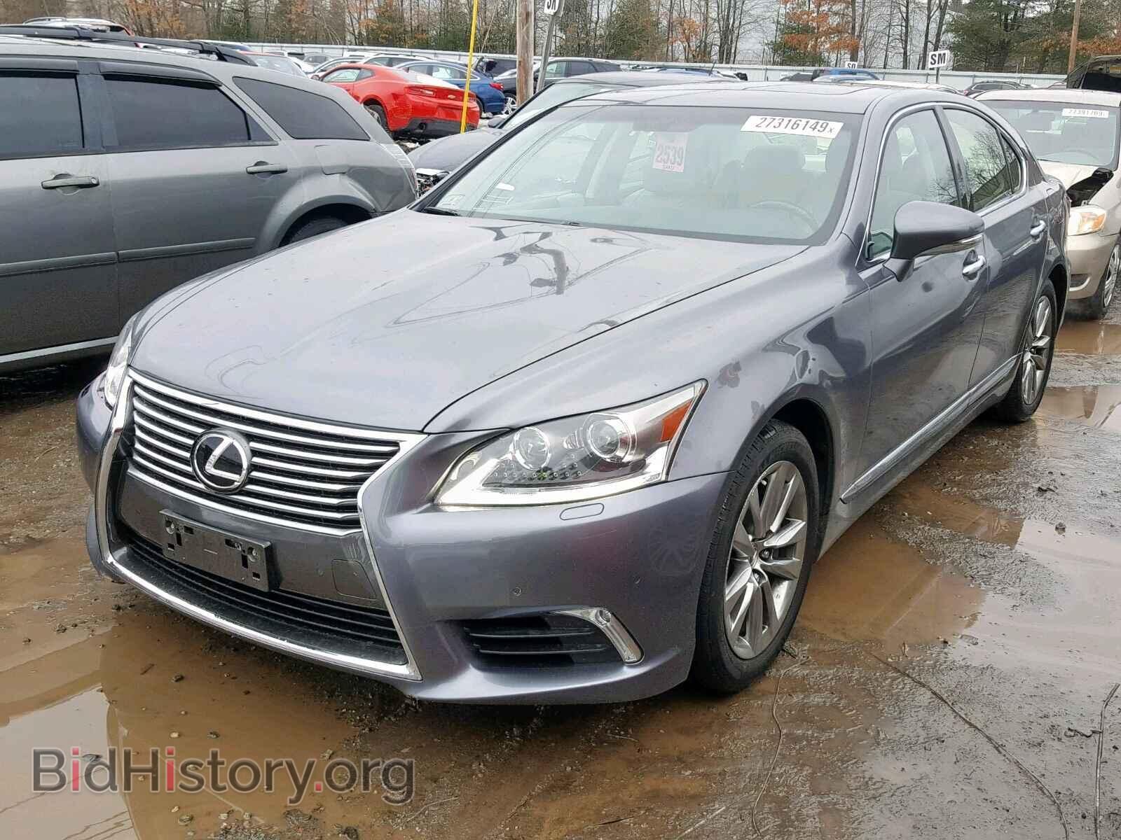 2014 LEXUS LS460 - VIN: JTHCL5EF3E5020914 - Фото 2