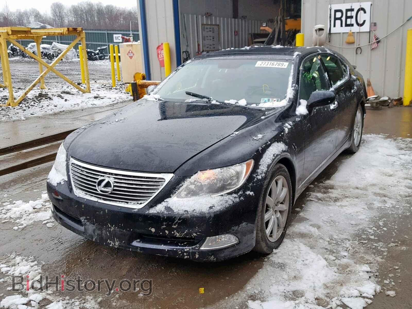 2007 LEXUS LS460 - VIN: JTHBL46F575035101 - Фото 2