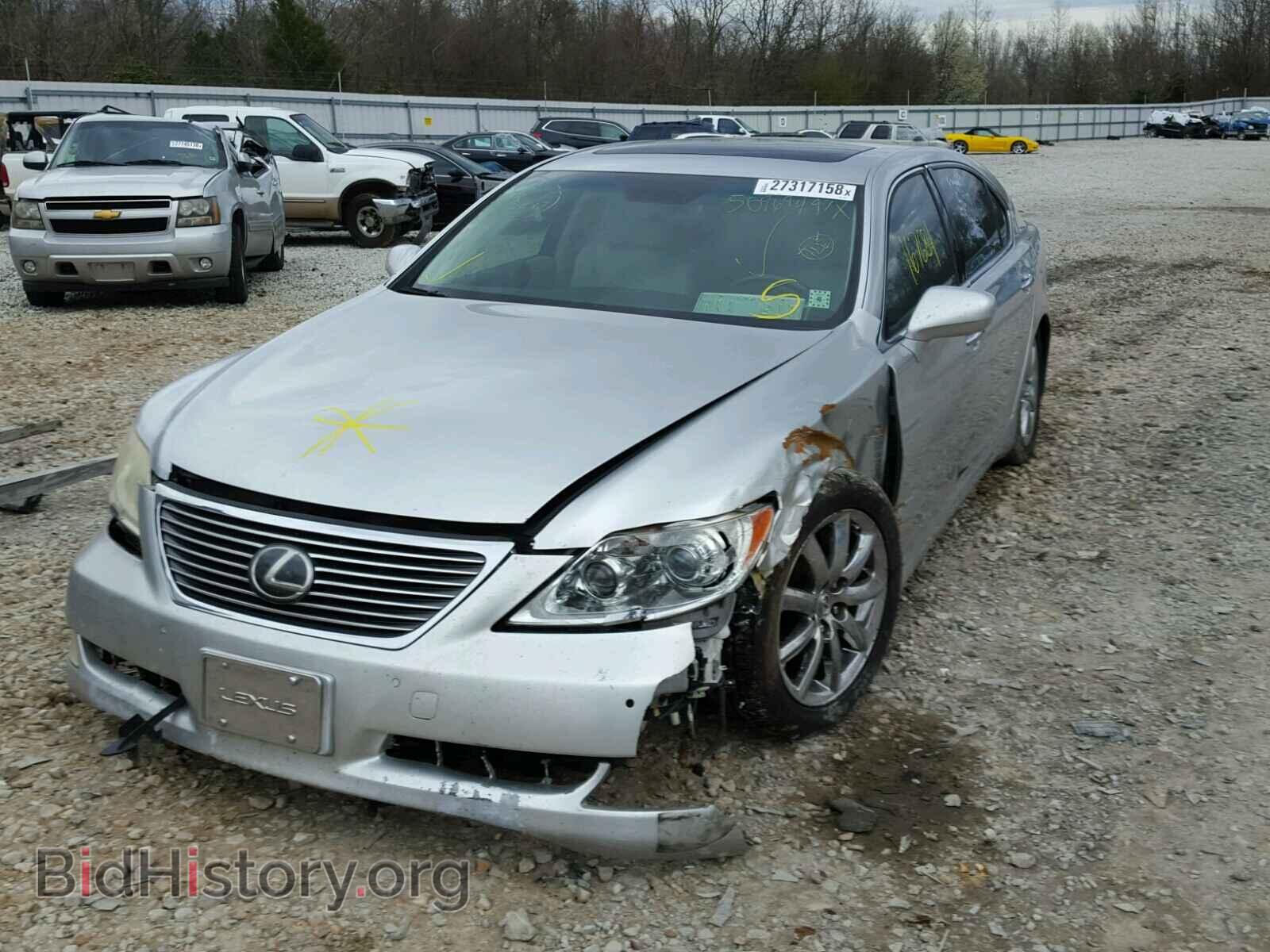 2007 LEXUS LS460 - VIN: JTHGL46F575015775 - Фото 2