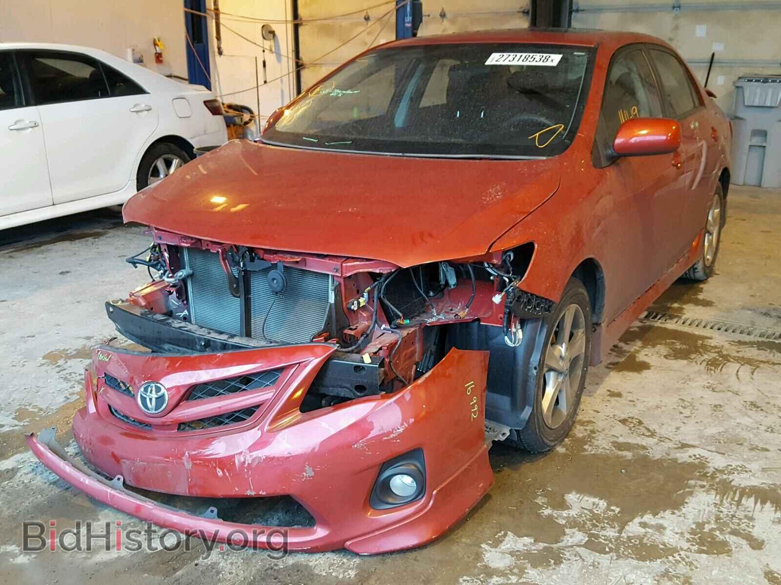 2011 TOYOTA COROLLA BA - VIN: 2T1BU4EEXBC742407 - Фото 2
