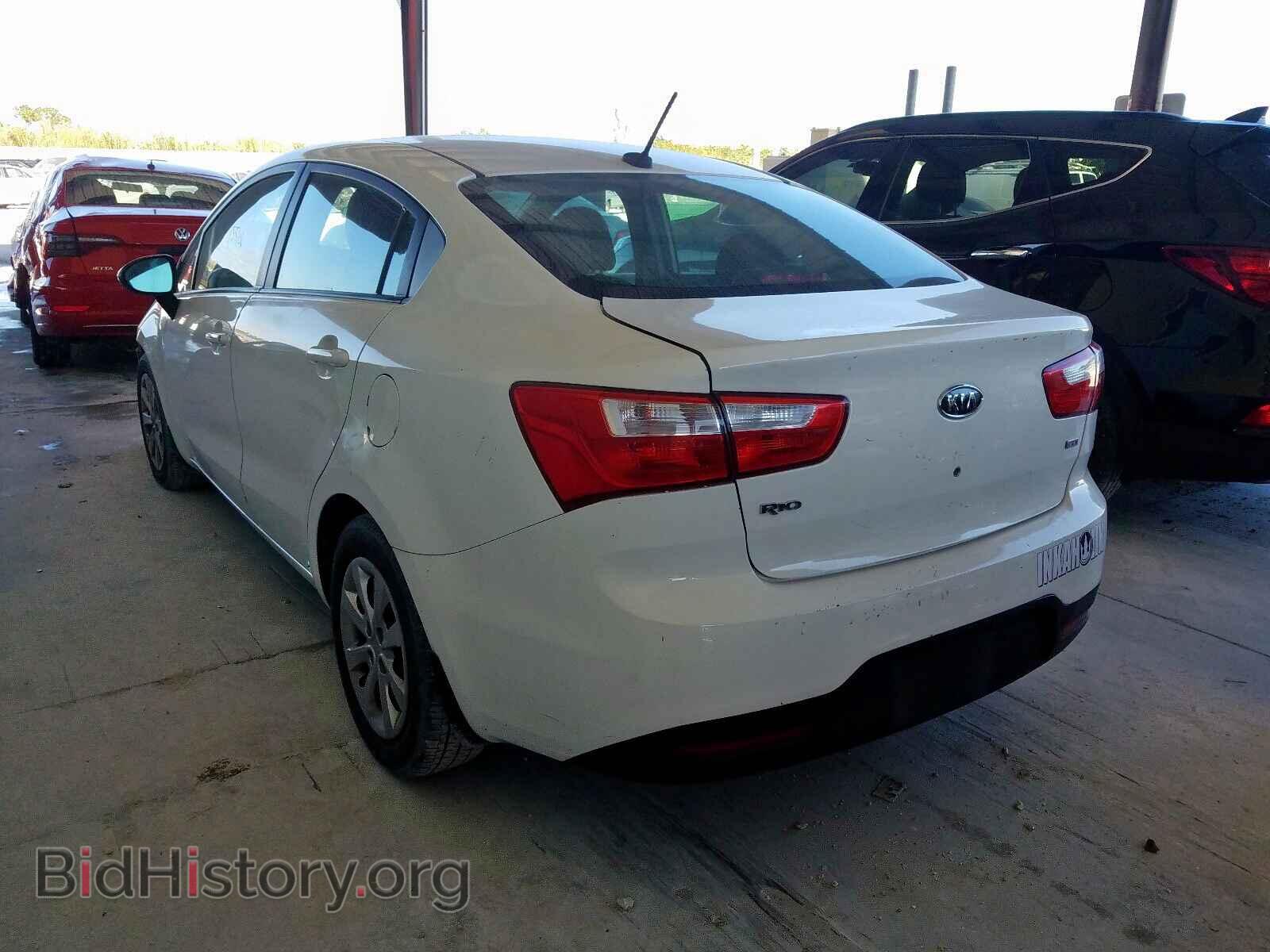2013 KIA RIO - VIN: KNADM4A37D6119623 - Фото 3