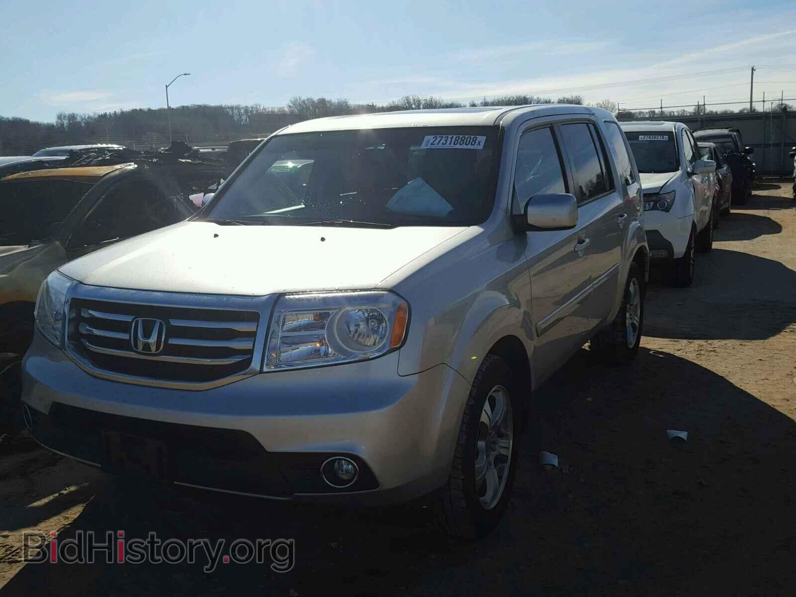 2013 HONDA PILOT - VIN: 5FNYF4H67DB023719 - Фото 2
