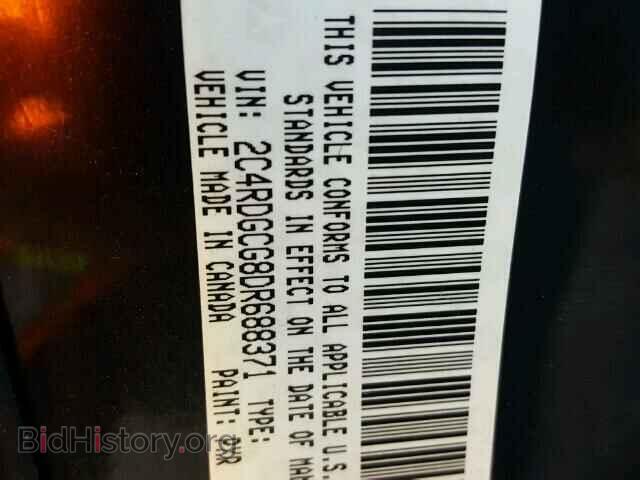 2013 DODGE CARAVAN - VIN: 2C4RDGCG8DR688371 - Фото 10
