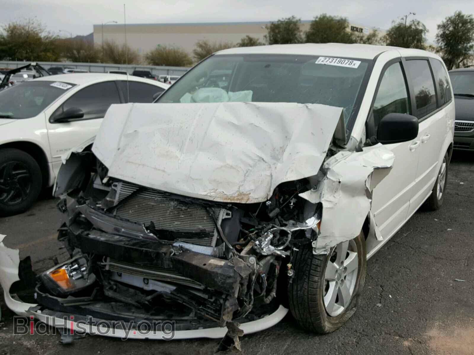 2013 DODGE CARAVAN - VIN: 2C4RDGBG5DR600815 - Фото 2