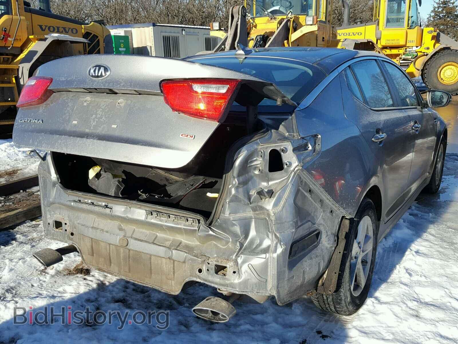 2014 KIA OPTIMA - VIN: 5XXGM4A74EG334608 - Фото 4
