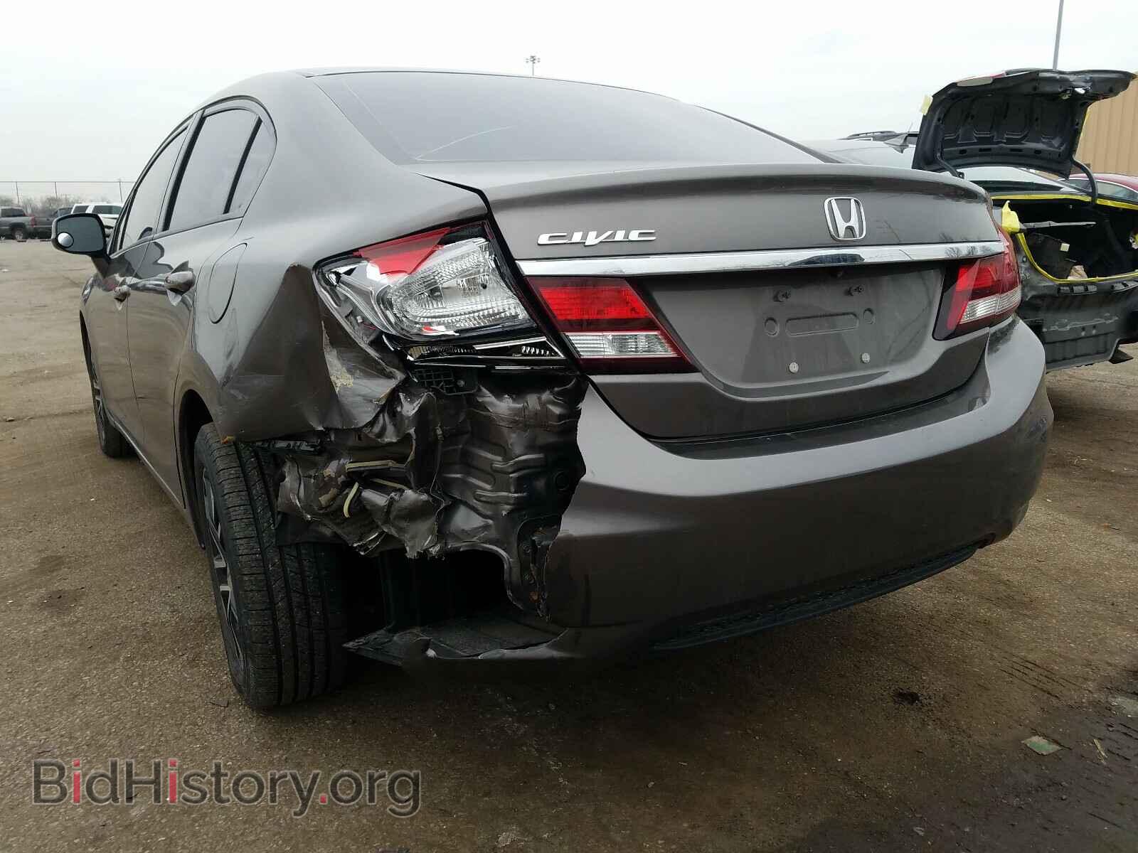 2013 HONDA CIVIC - VIN: 19XFB2F82DE024813 - Фото 3