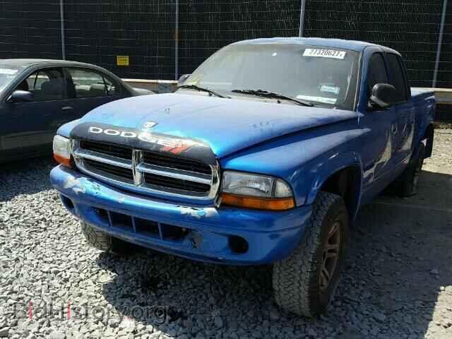 2001 DODGE DAKOTA - VIN: 1B7GG2AN11S202092 - Фото 2