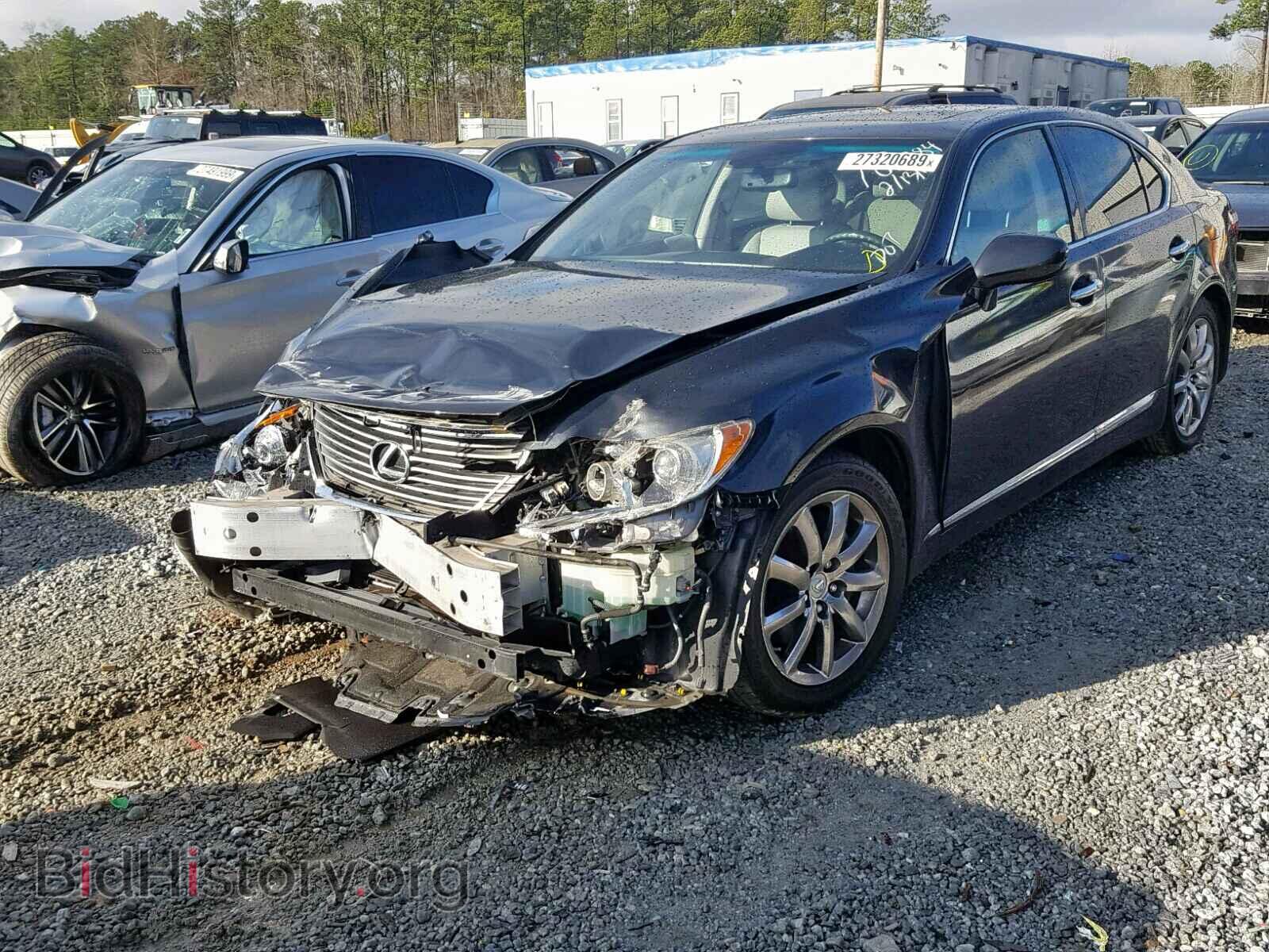 2008 LEXUS LS460 - VIN: JTHBL46F185066802 - Фото 2