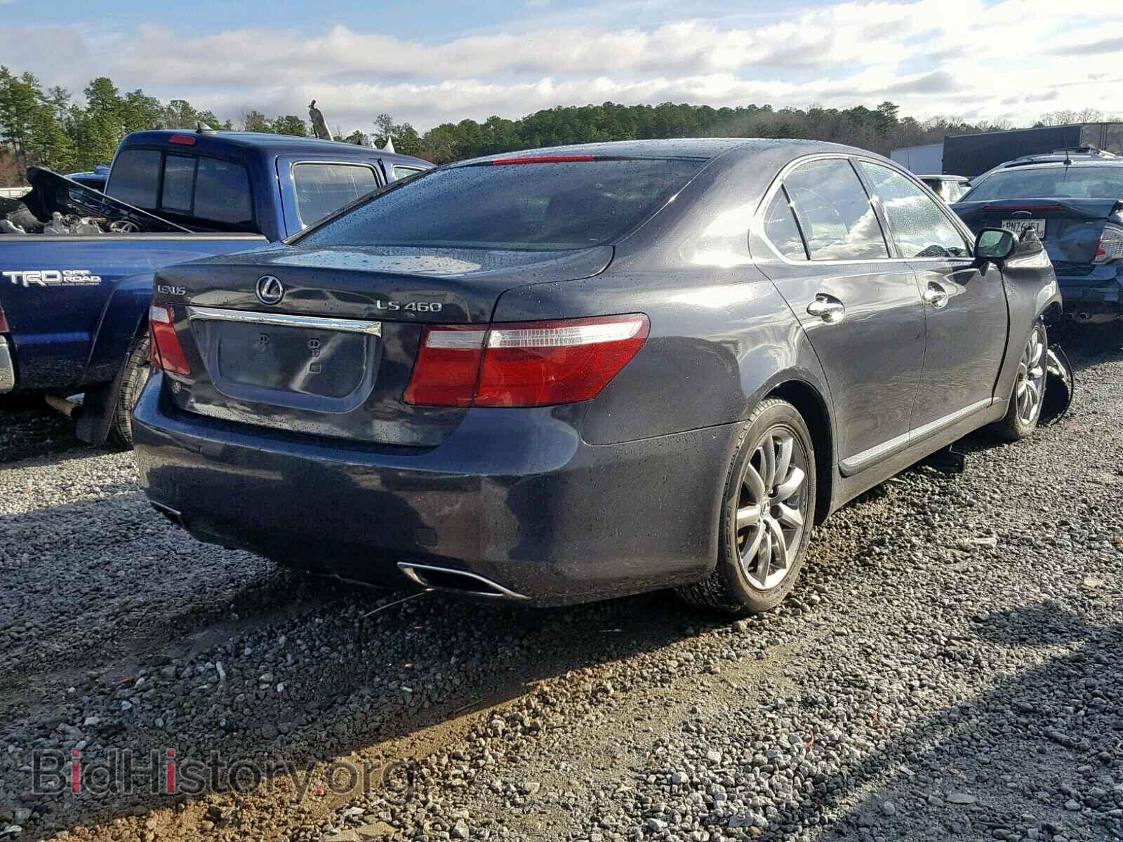 2008 LEXUS LS460 - VIN: JTHBL46F185066802 - Фото 4