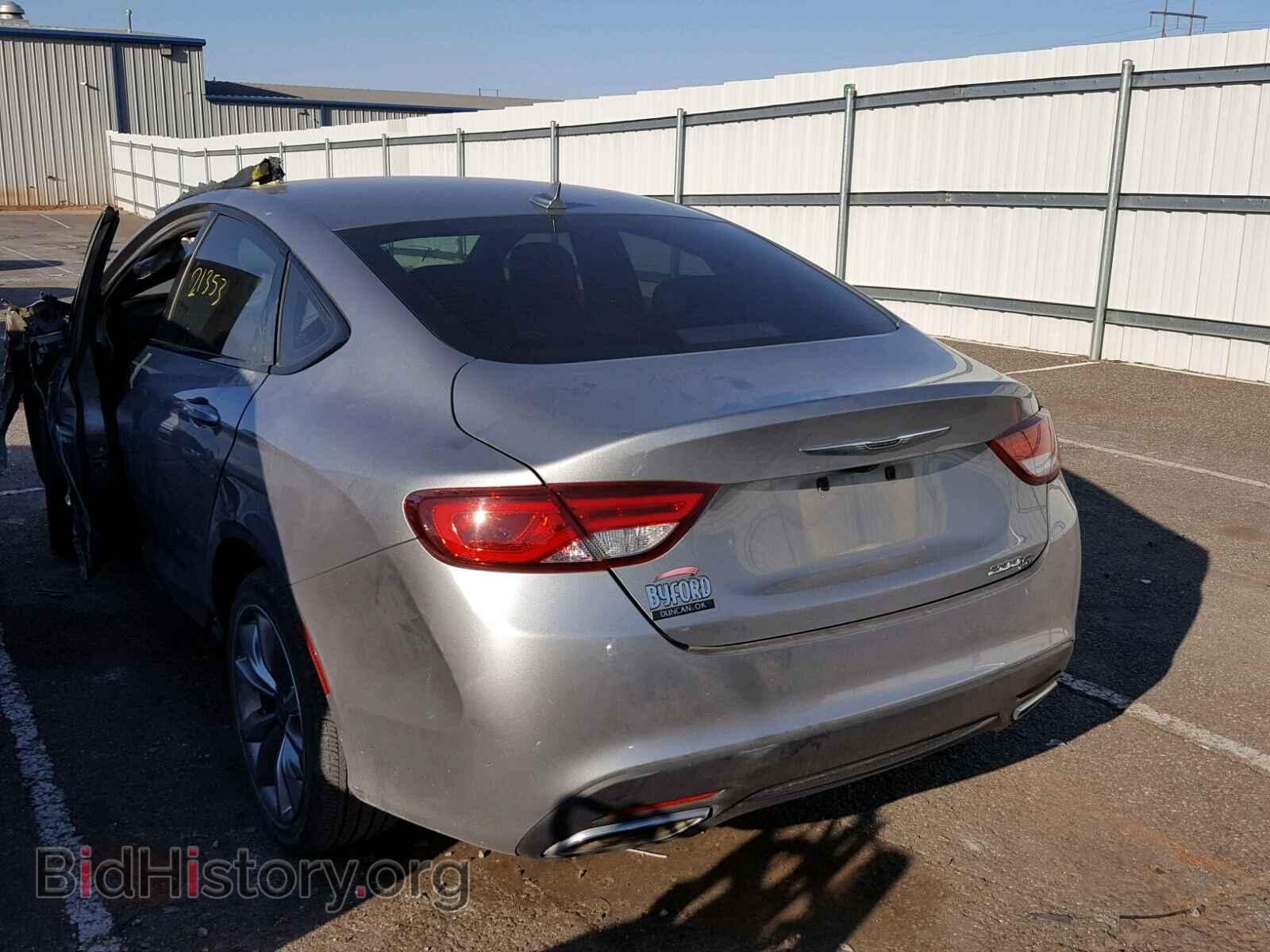 2015 CHRYSLER 200 - VIN: 1C3CCCBG9FN505342 - Фото 3
