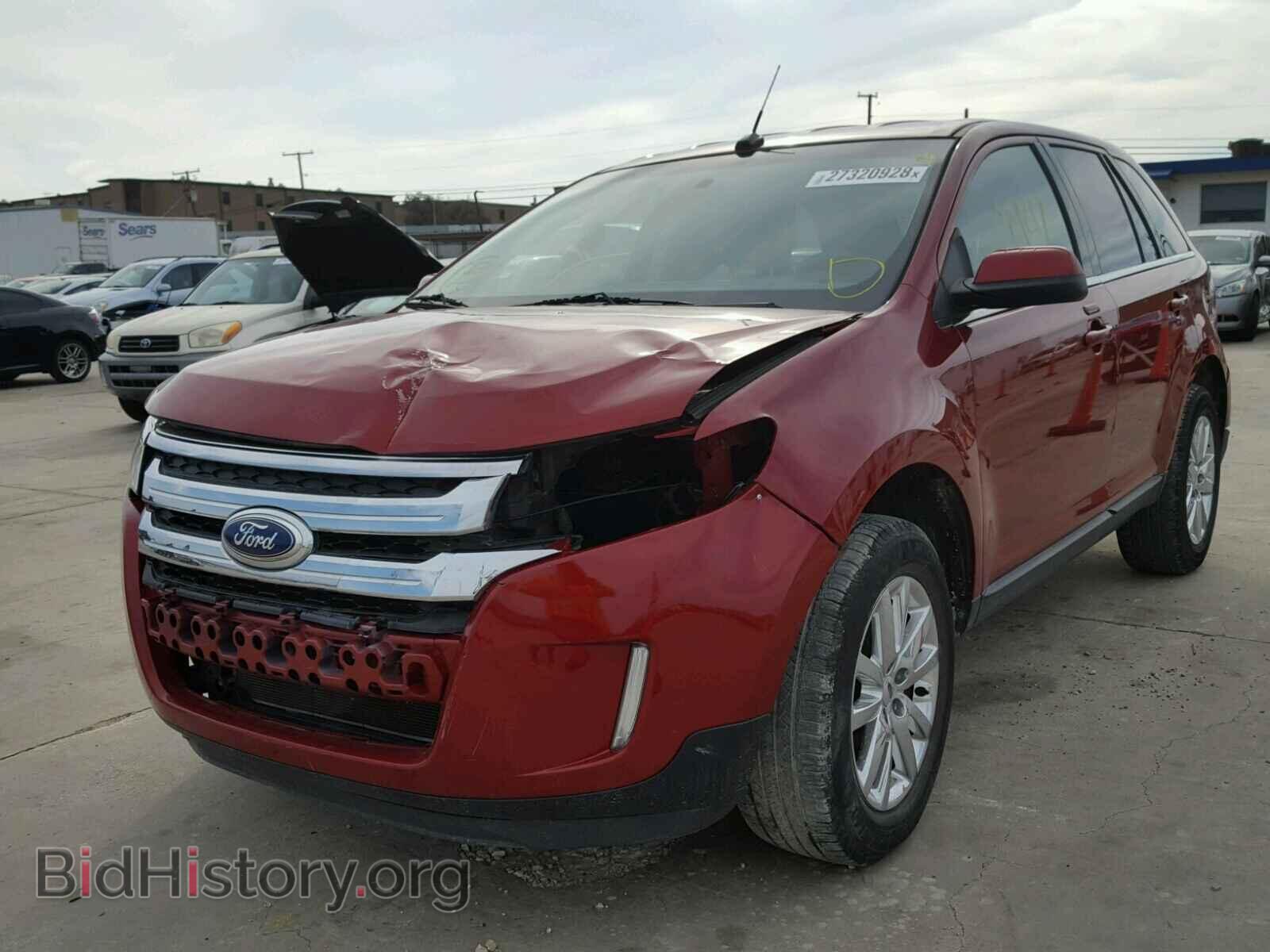2014 FORD EDGE - VIN: 2FMDK3KC0EBA07892 - Фото 2