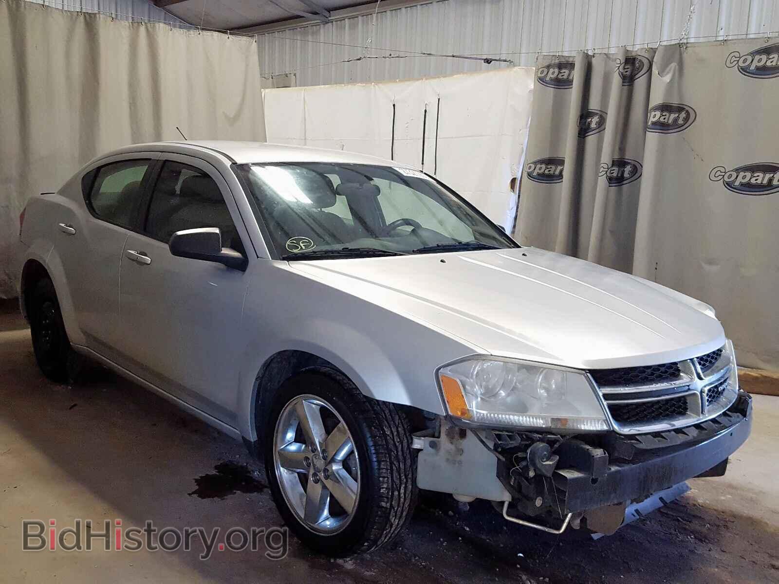 Фотография 1C3CDZAB7CN259263 - DODGE AVENGER 2012