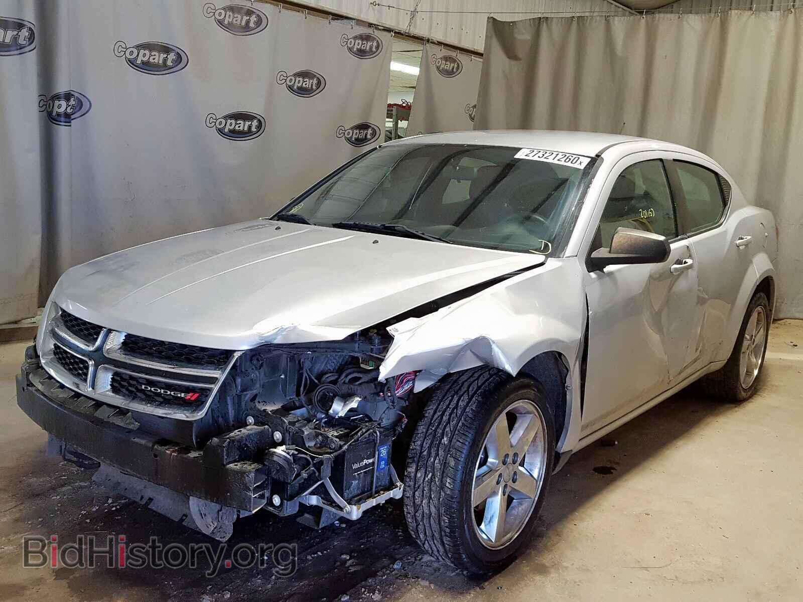 2012 DODGE AVENGER - VIN: 1C3CDZAB7CN259263 - Фото 2