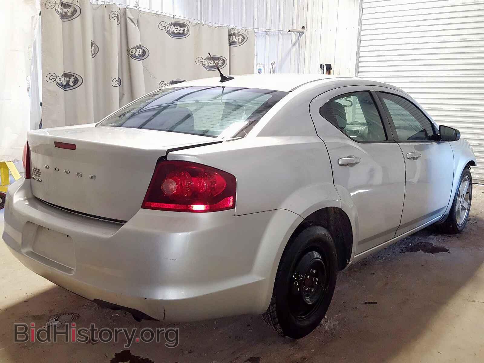2012 DODGE AVENGER - VIN: 1C3CDZAB7CN259263 - Фото 4