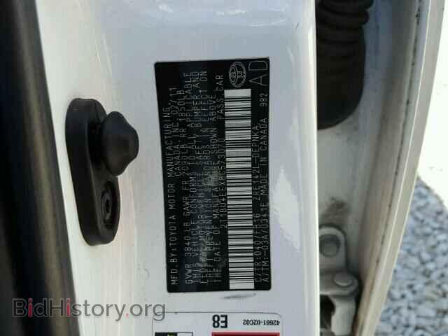2011 TOYOTA COROLLA BA - VIN: 2T1BU4EEXBC573070 - Фото 10