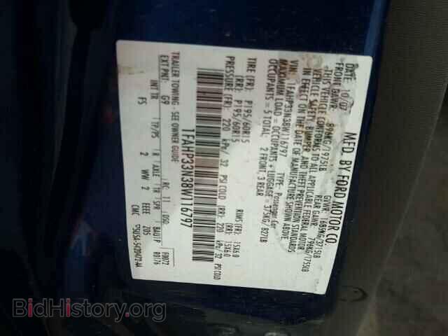 2008 FORD FOCUS - VIN: 1FAHP33N38W116797 - Photo 10