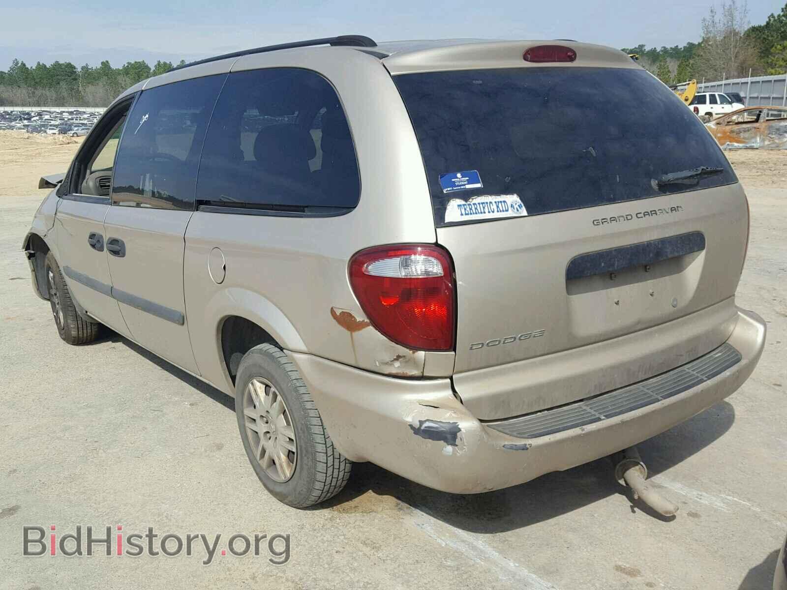 2006 DODGE CARAVAN - VIN: 1D4GP24R96B665428 - Фото 3