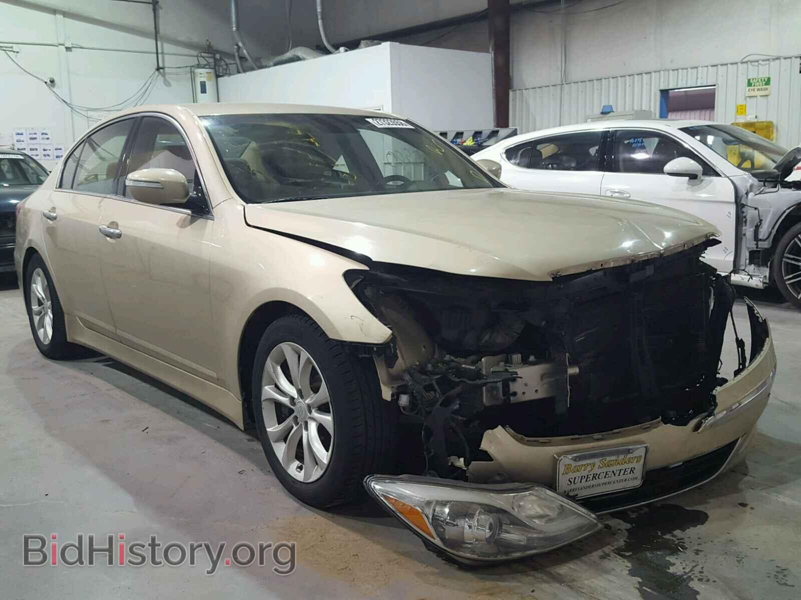Photo KMHGC4DD5CU188629 - HYUNDAI GENESIS 2012