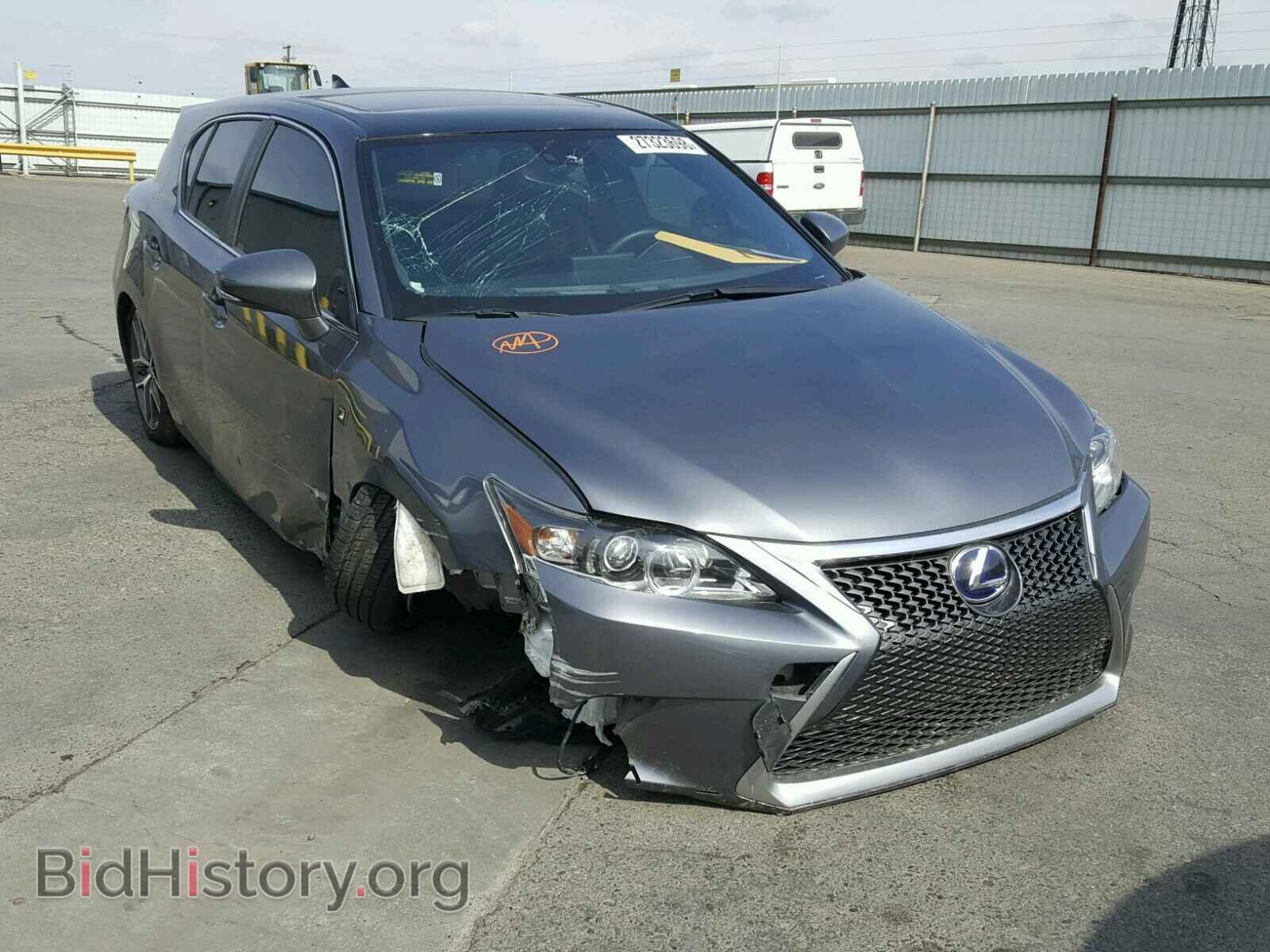 Photo JTHKD5BH8F2249848 - LEXUS CT 200 2015