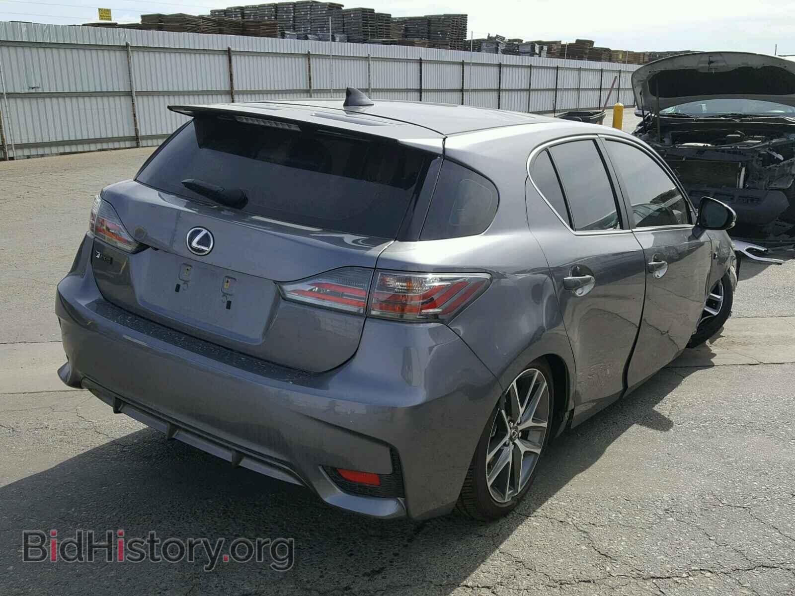 2015 LEXUS CT 200 - VIN: JTHKD5BH8F2249848 - Фото 4