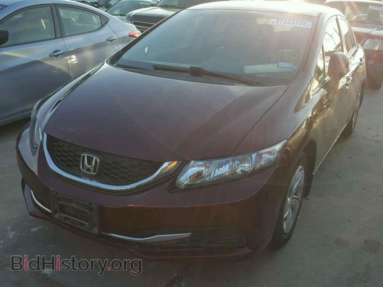 2013 HONDA CIVIC - VIN: 2HGFB2F50DH580145 - Фото 2