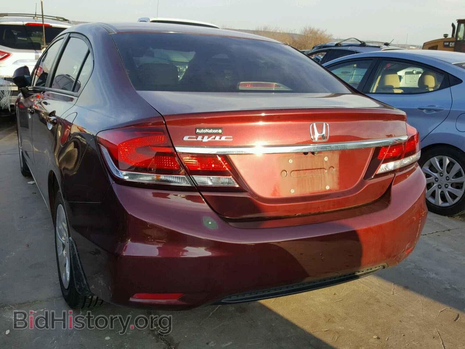 2013 HONDA CIVIC - VIN: 2HGFB2F50DH580145 - Фото 3