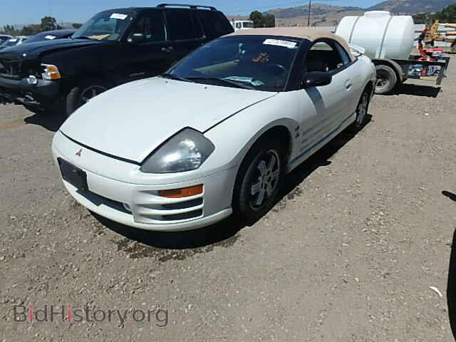 2001 MITSUBISHI ECLIPSE - VIN: 4A3AE85H71E059003 - Фото 2