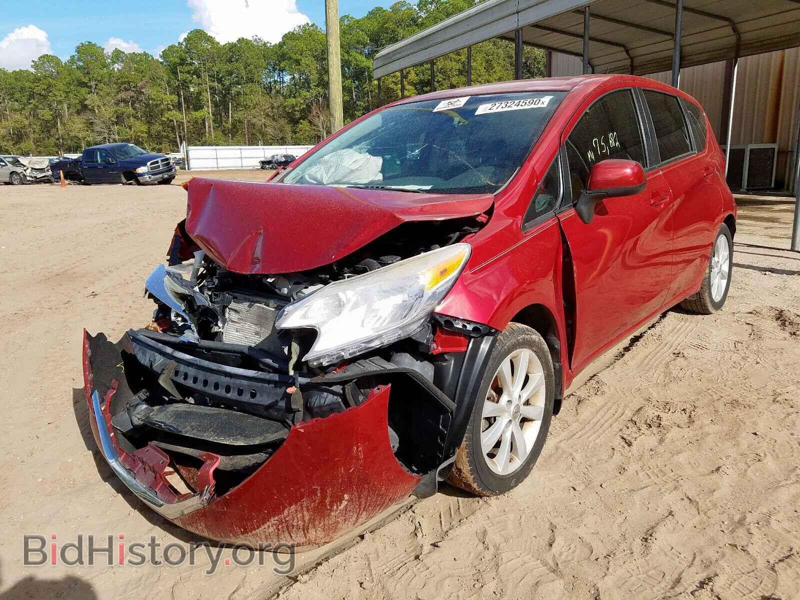 2014 NISSAN VERSA - VIN: 3N1CE2CP0EL357260 - Photo 2
