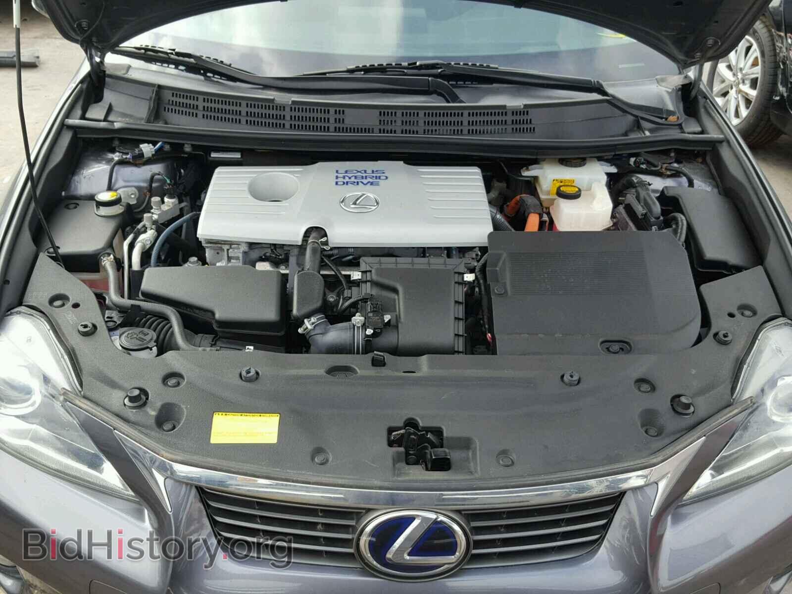 2012 LEXUS CT 200 - VIN: JTHKD5BH0C2122619 - Фото 7