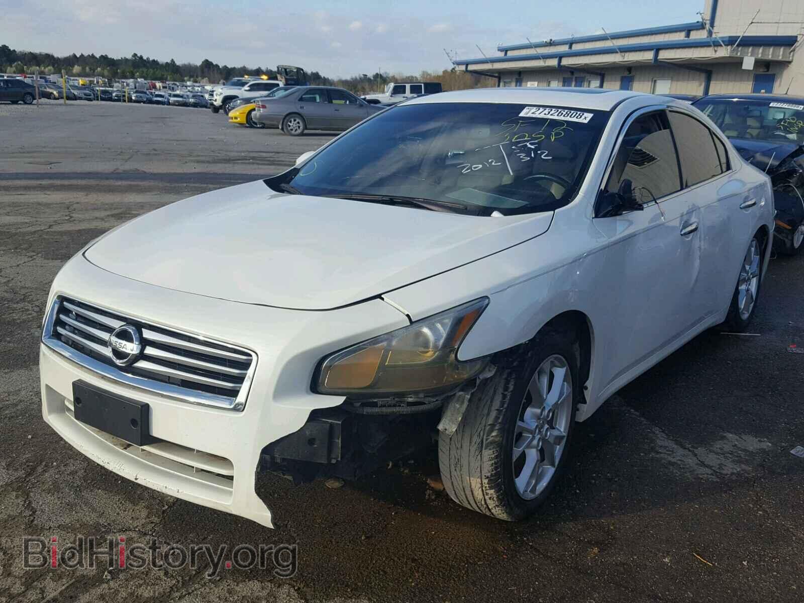 2012 NISSAN MAXIMA S - VIN: 1N4AA5AP6CC811496 - Фото 2