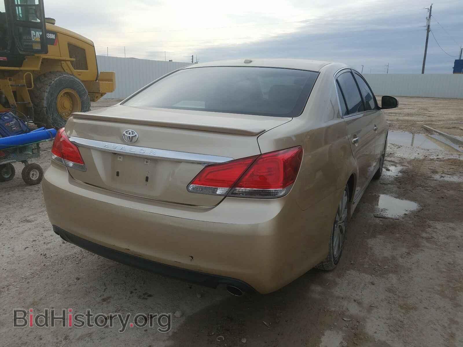 2012 TOYOTA AVALON - VIN: 4T1BK3DB2CU456834 - Фото 4