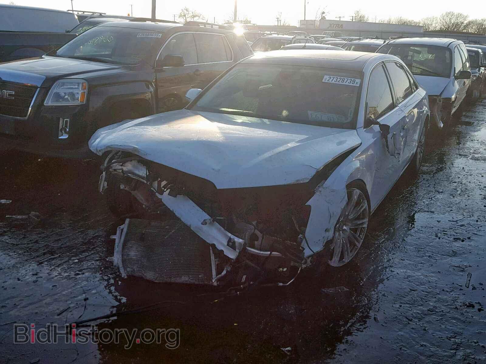 2013 AUDI A8 - VIN: WAURGAFD1DN001375 - Фото 2