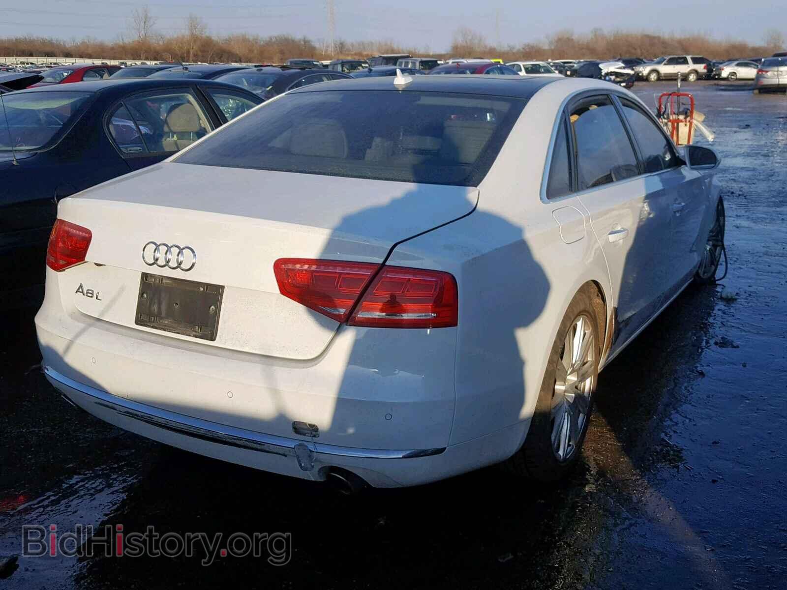 2013 AUDI A8 - VIN: WAURGAFD1DN001375 - Фото 4