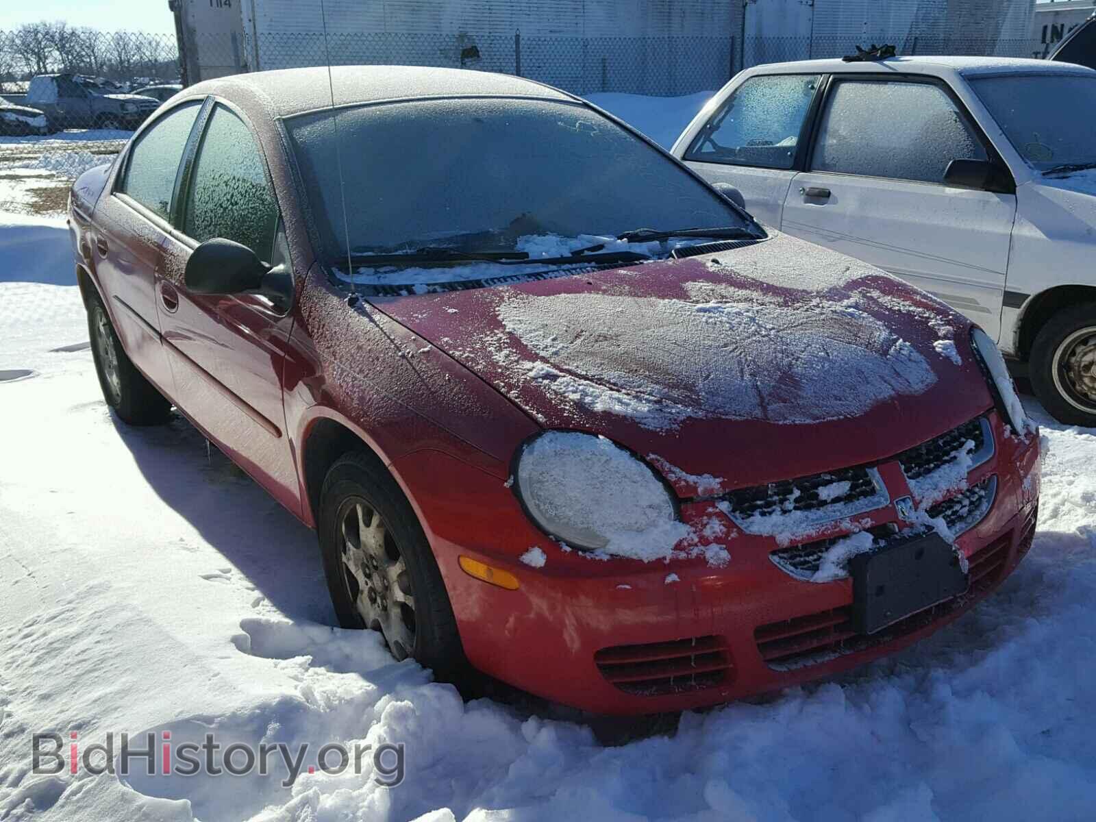 Photo 1B3ES56C25D168884 - DODGE NEON 2005