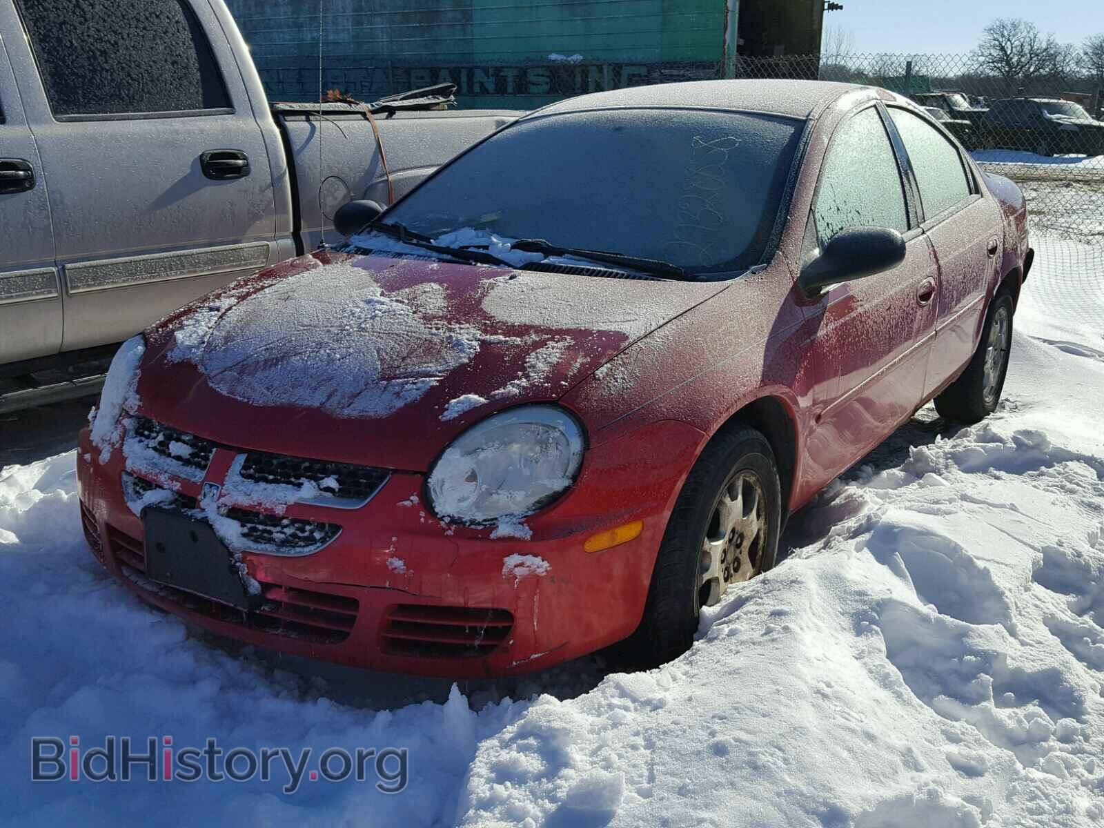 2005 DODGE NEON - VIN: 1B3ES56C25D168884 - Фото 2
