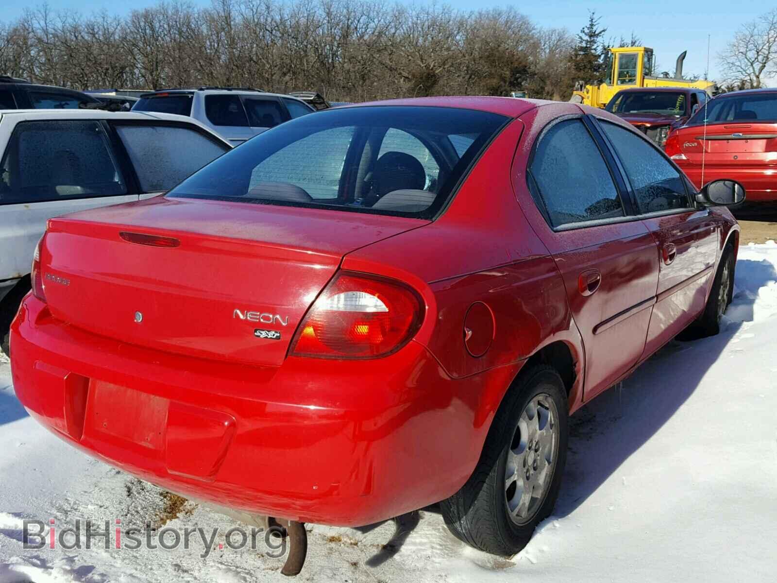 2005 DODGE NEON - VIN: 1B3ES56C25D168884 - Фото 4