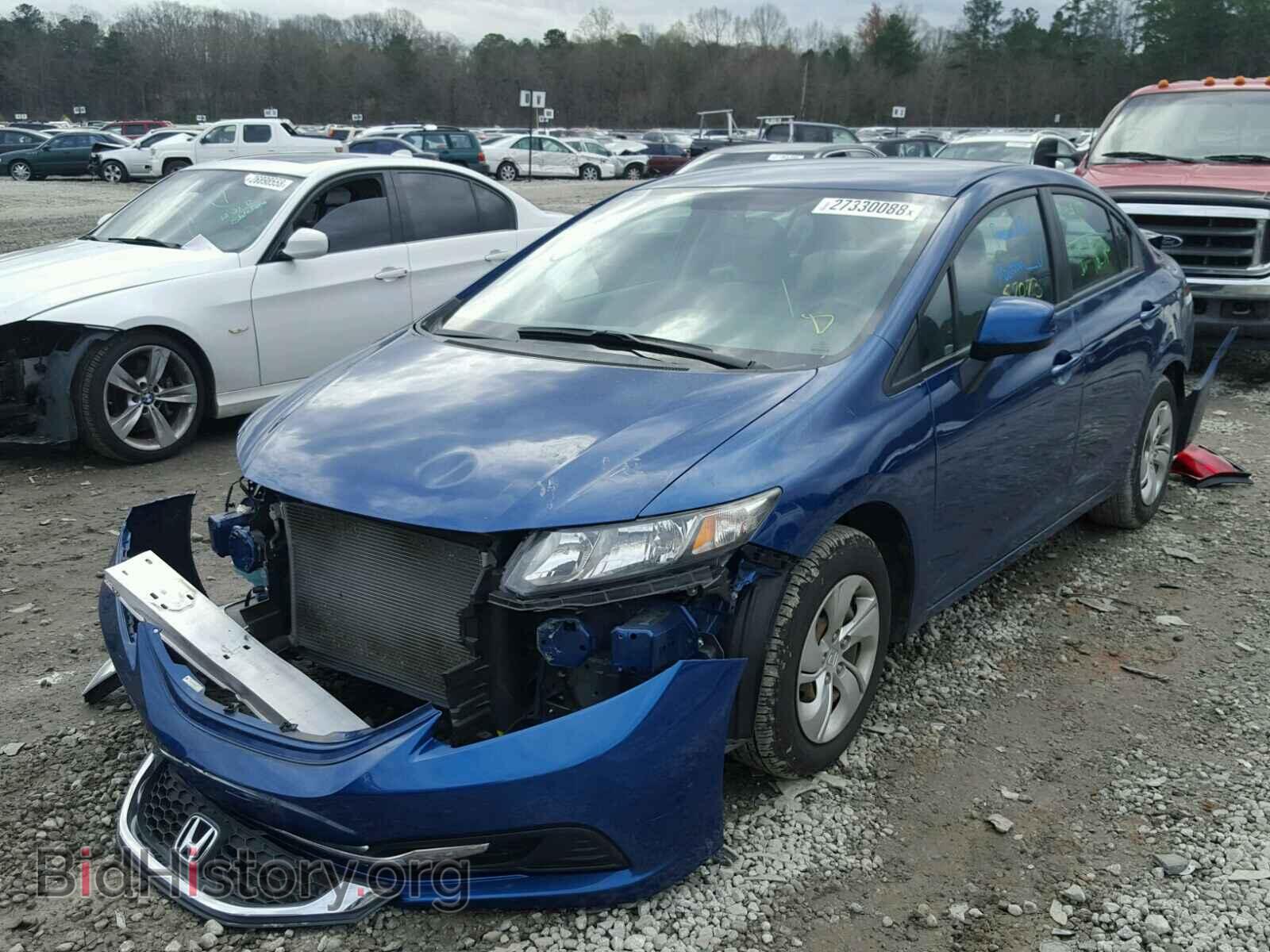 2013 HONDA CIVIC - VIN: 2HGFB2F53DH555773 - Фото 2