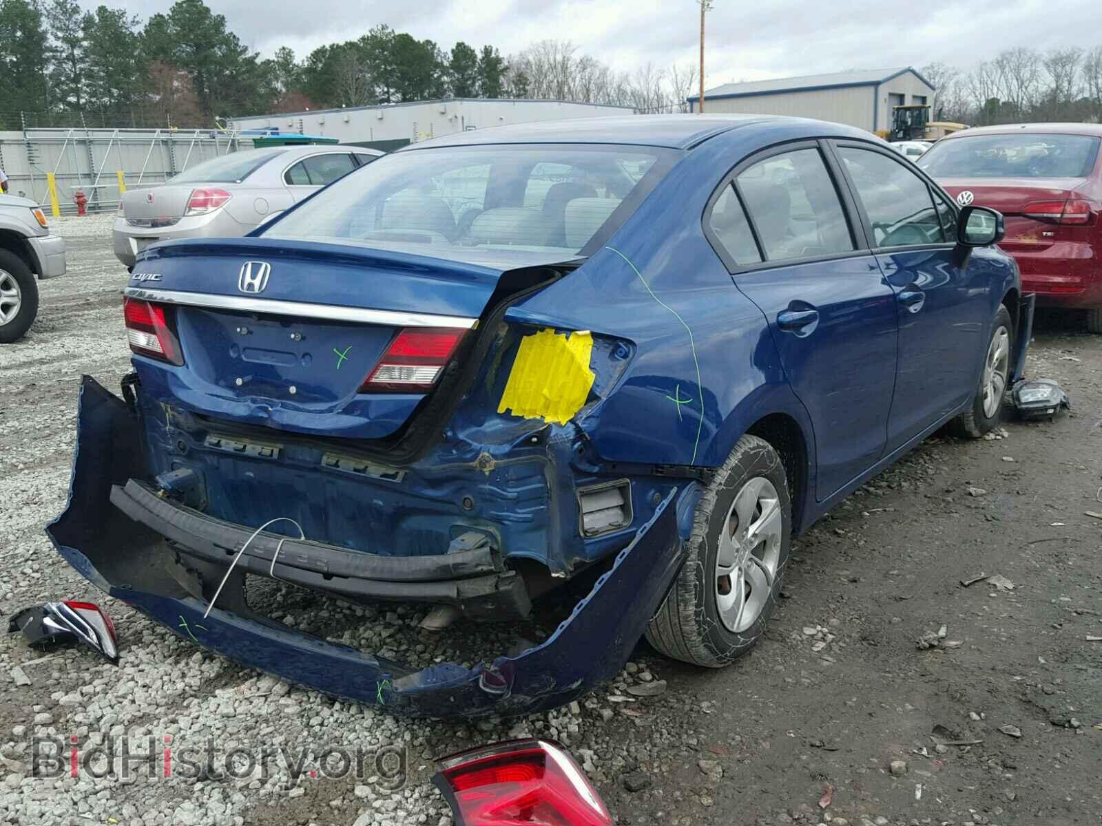 2013 HONDA CIVIC - VIN: 2HGFB2F53DH555773 - Фото 4