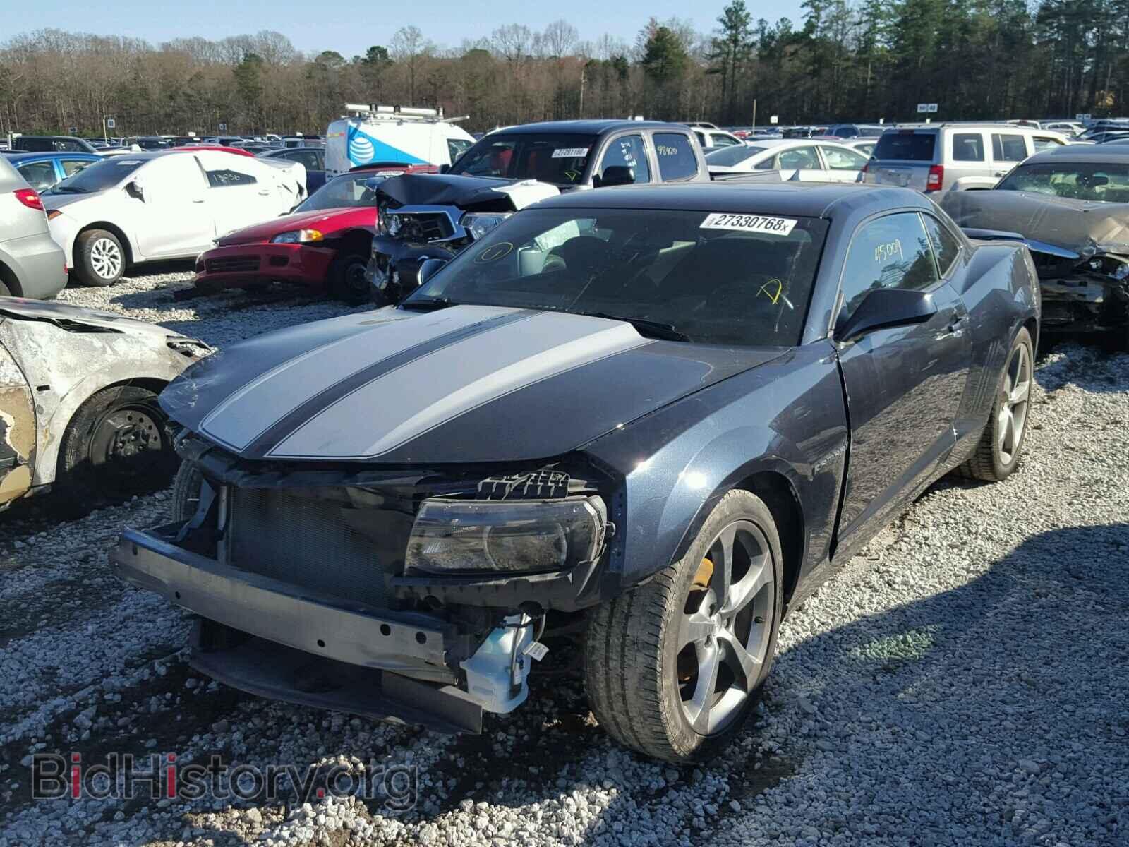 2014 CHEVROLET CAMARO - VIN: 2G1FB1E32E9277638 - Фото 2