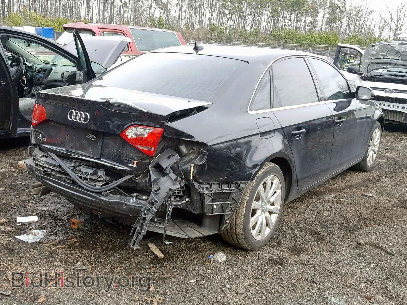 2011 AUDI A4 - VIN: WAUHFAFL7BA089696 - Фото 4