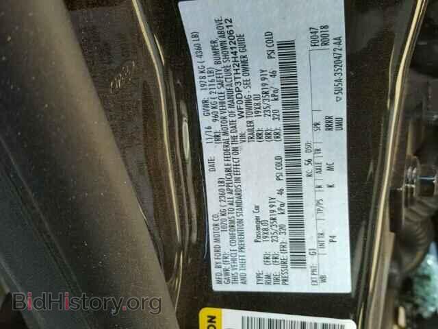 2017 FORD FOCUS - VIN: WF0DP3TH2H4120612 - Photo 10