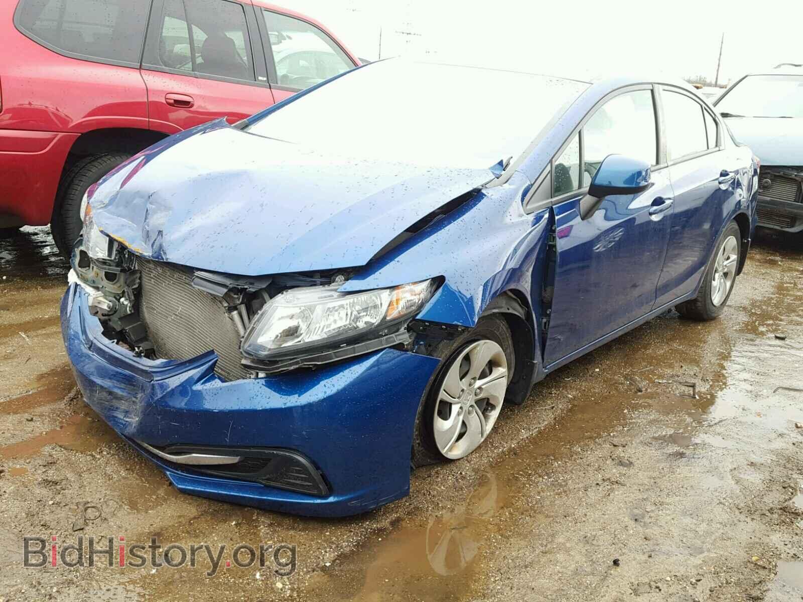 2013 HONDA CIVIC - VIN: 19XFB2F50DE059923 - Фото 2
