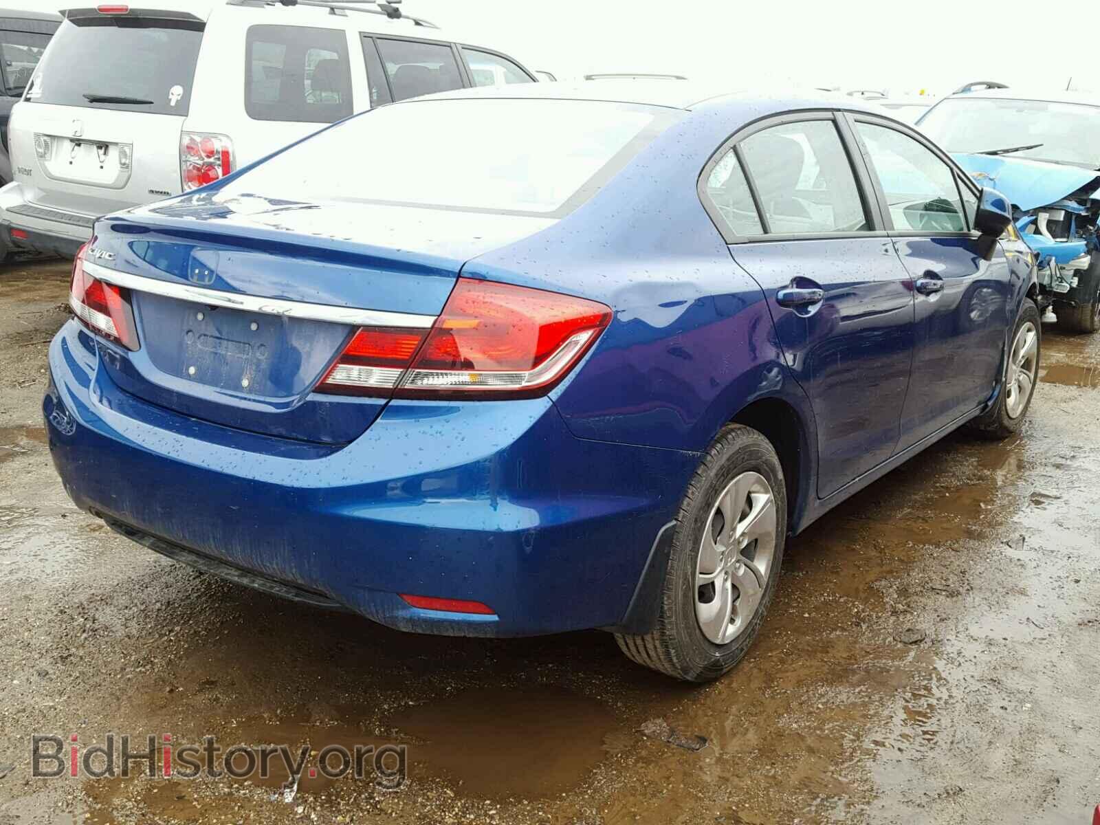 2013 HONDA CIVIC - VIN: 19XFB2F50DE059923 - Фото 4