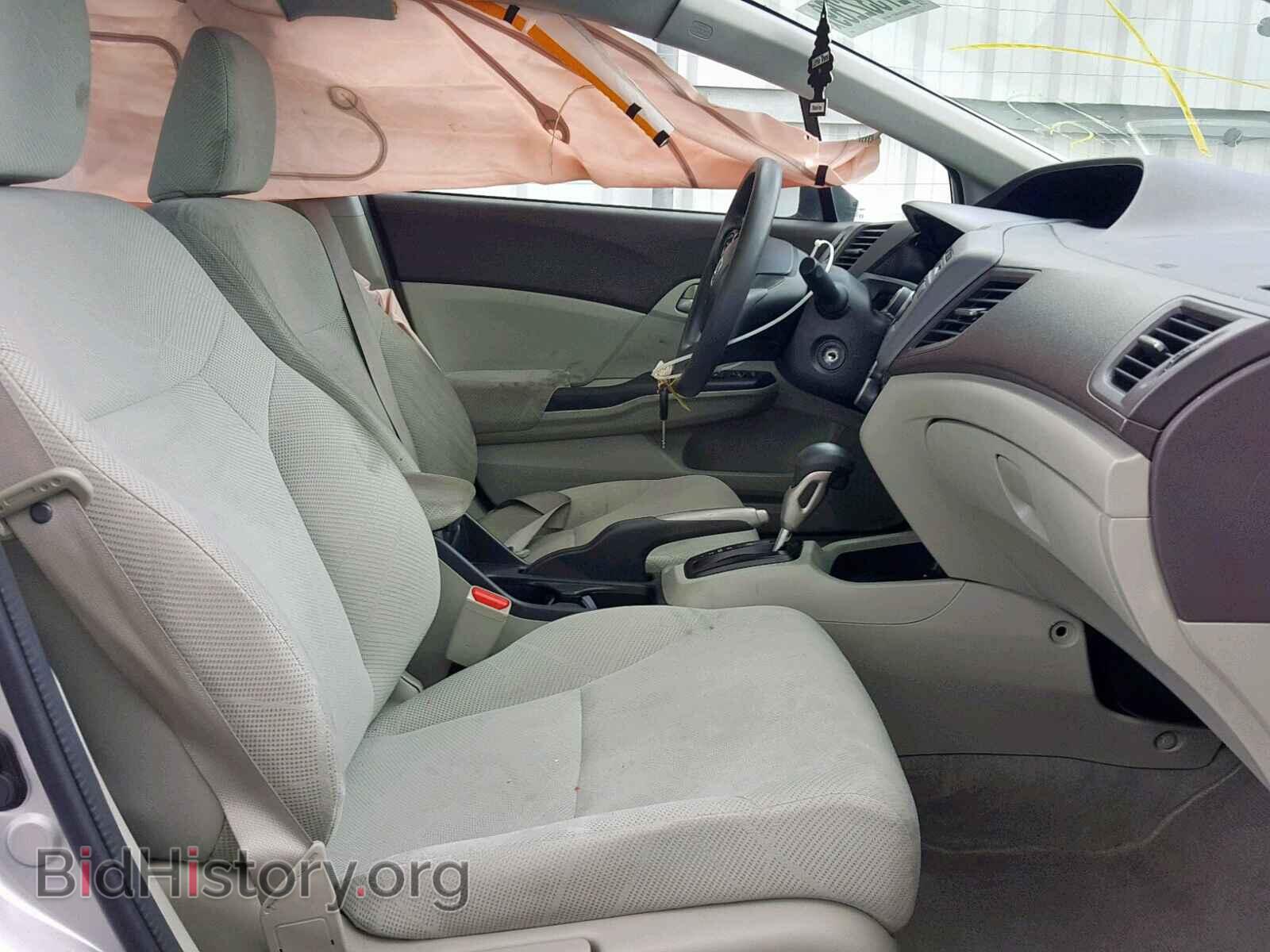 2012 HONDA CIVIC LX - VIN: 19XFB2F51CE382277 - Фото 5