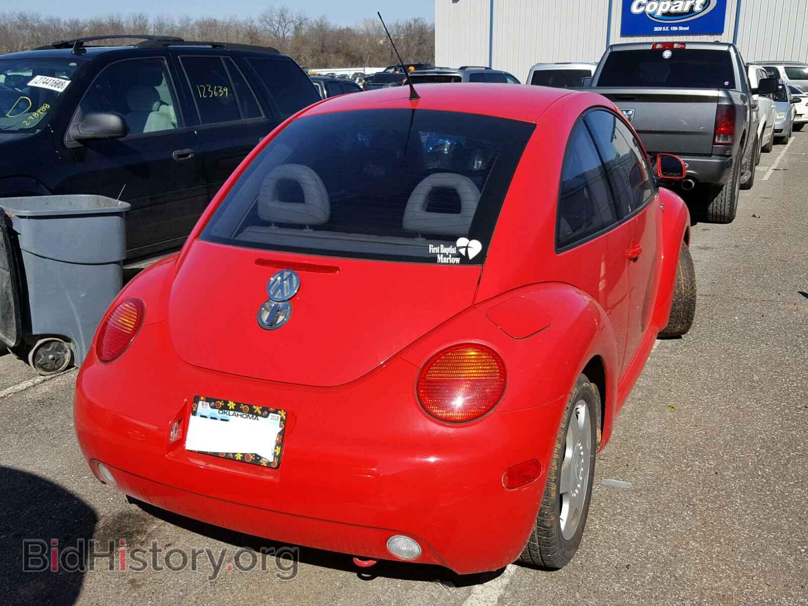 2000 VOLKSWAGEN BEETLE - VIN: 3VWCA21C2YM501301 - Фото 4