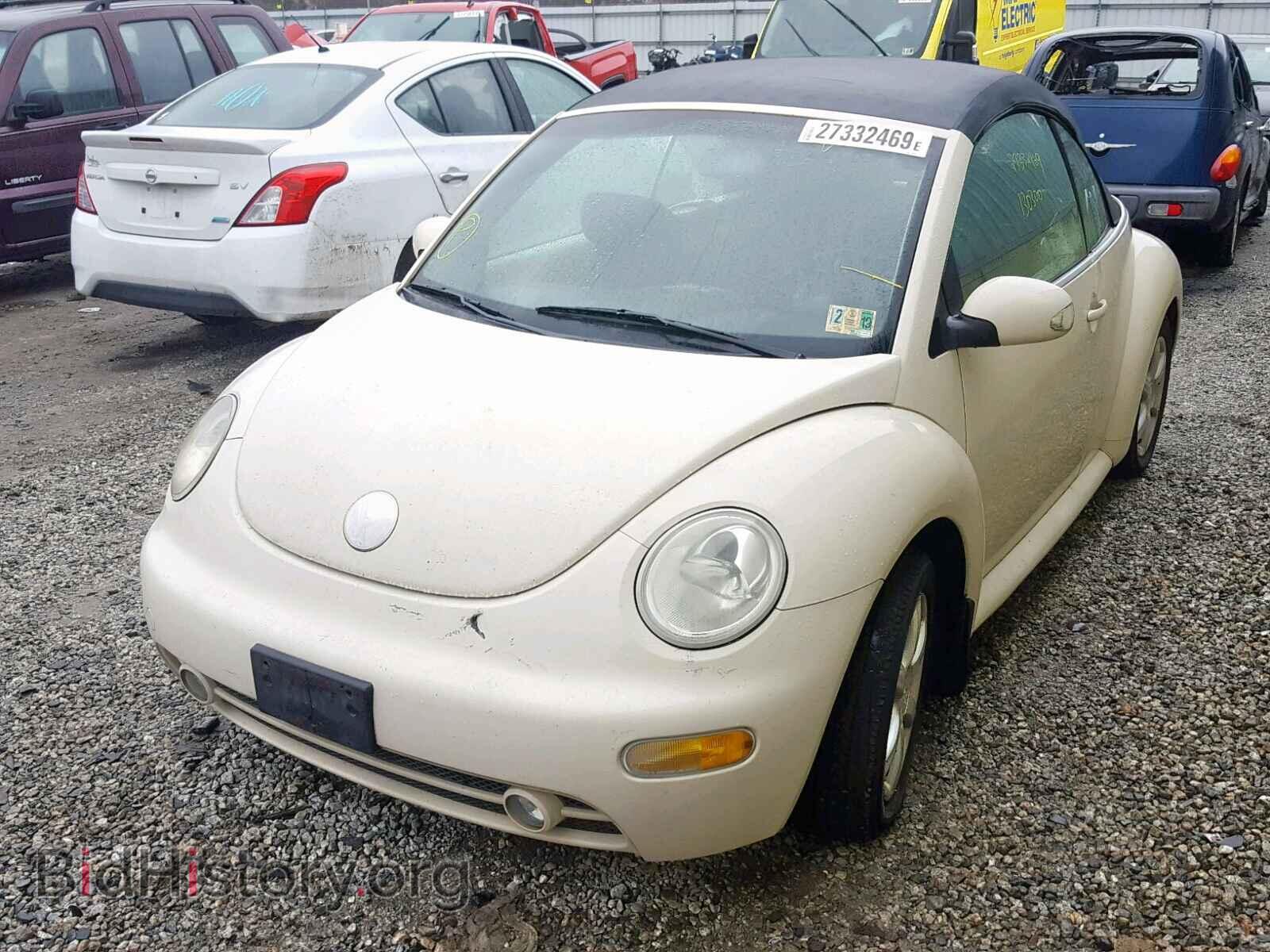 2004 VOLKSWAGEN BEETLE - VIN: 3VWCD21Y84M302539 - Фото 2