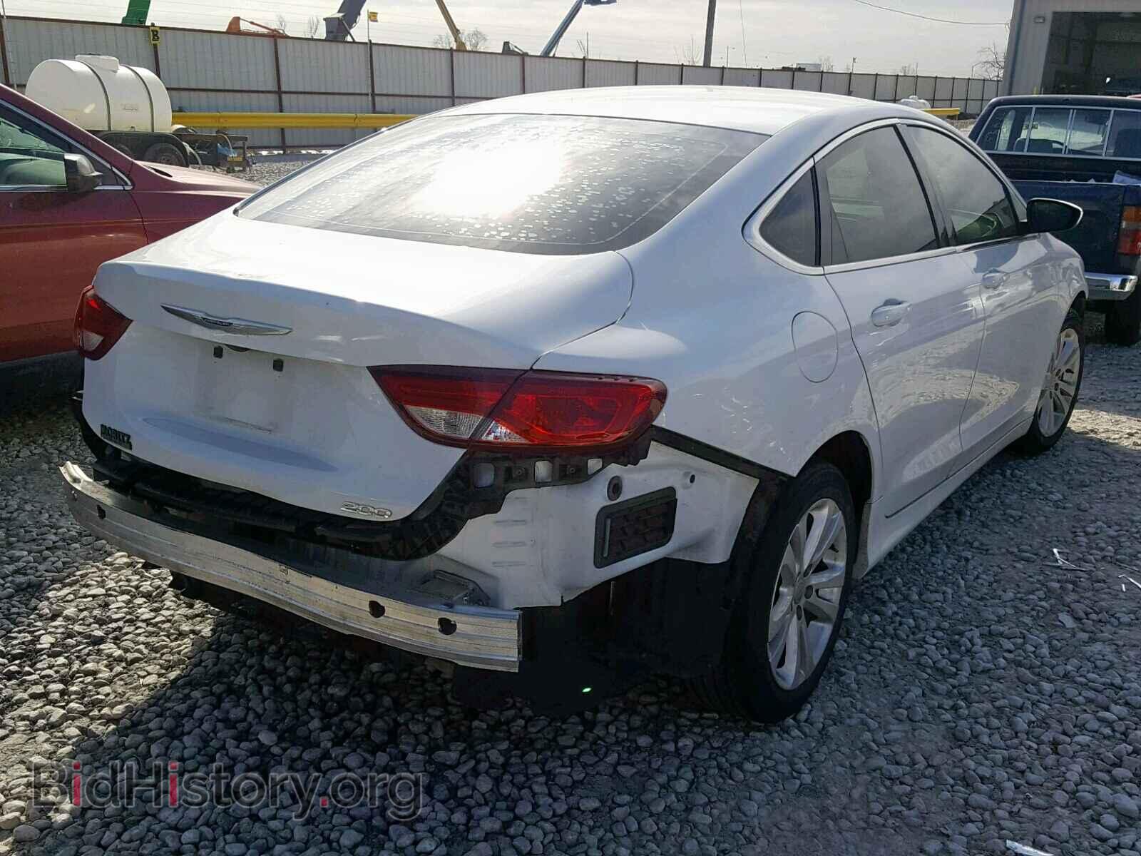 2016 CHRYSLER 200 - VIN: 1C3CCCAB0GN129413 - Фото 4